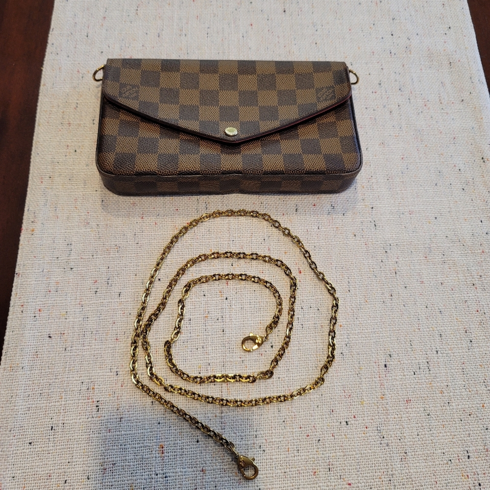 Louis vuitton felicie chain crossbody